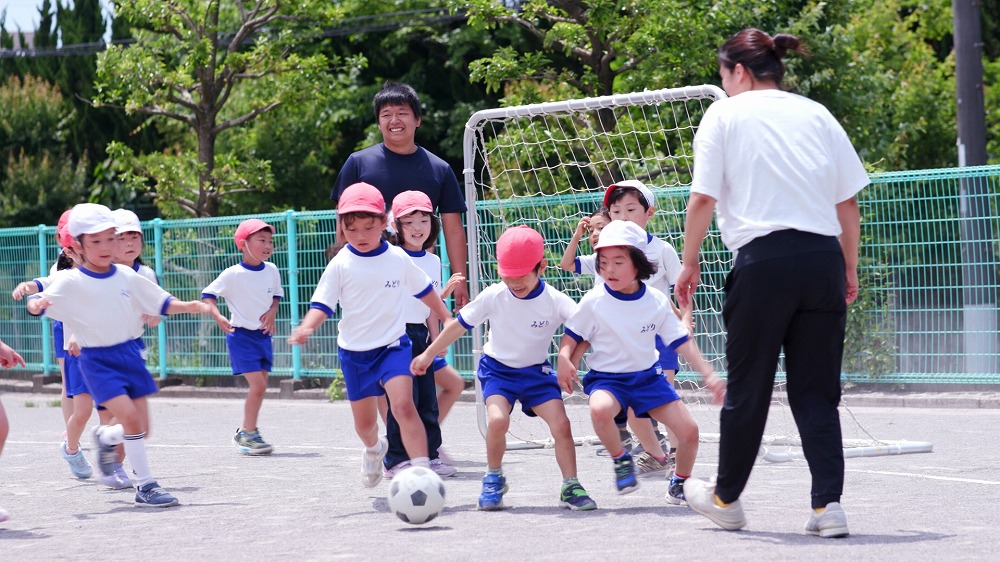 サッカー指導